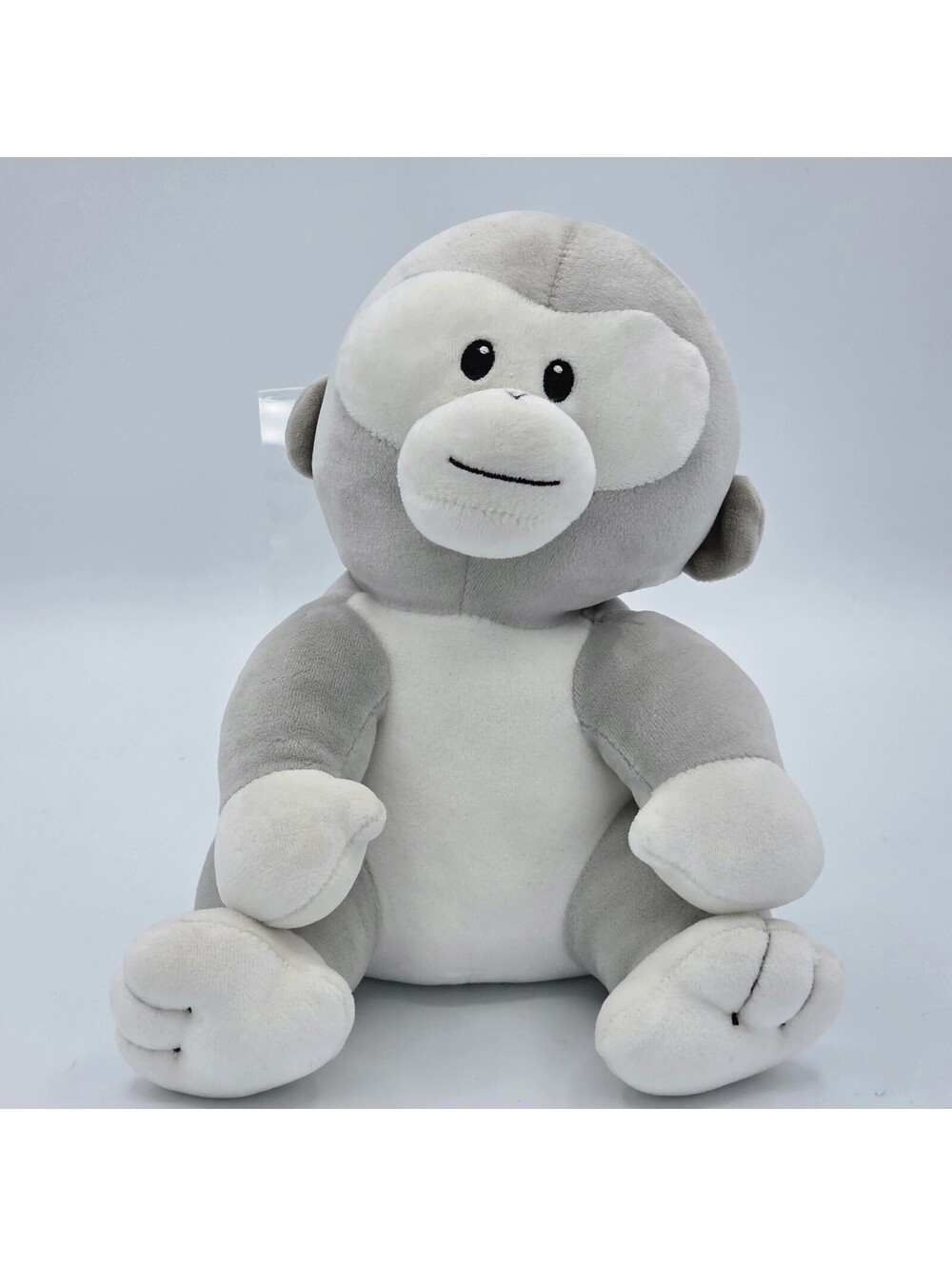 Ty Baby Line “Pookie” the Adorable Gray Monkey No Hang Tag! (Larger 8 inch)